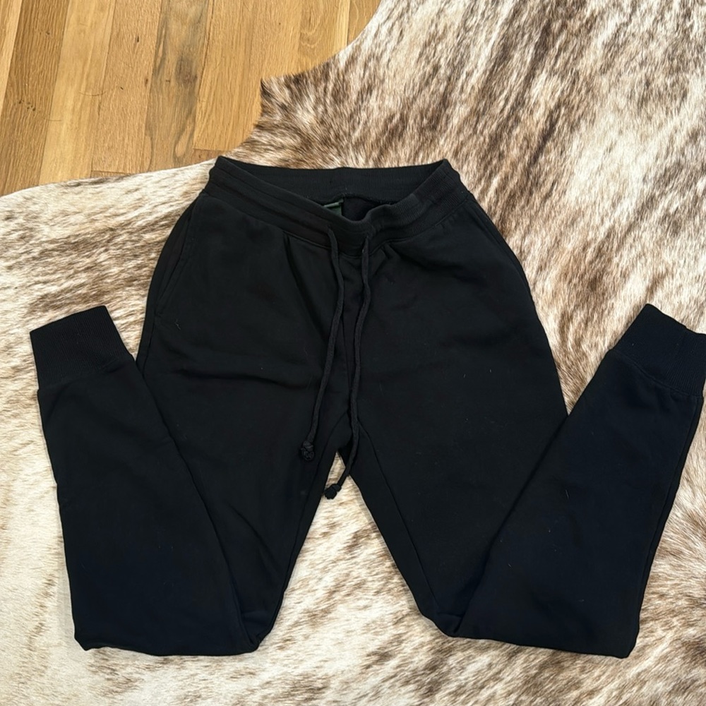 Black sweatpants size XS